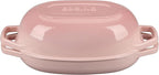 Enameled Cast Iron Dutch Oven Pot with Lid, Oval Dutch Oven for Bread Baking, Bread Oven for Homemade Sourdough Bread Baking, 5qt, Pink