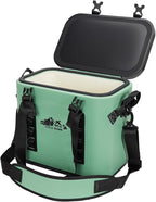 Magnetic Backpack Cooler Bag, Cold Retention Soft Coolers 30 Can Insulated Soft Sided Cooler with Waterproof Bag