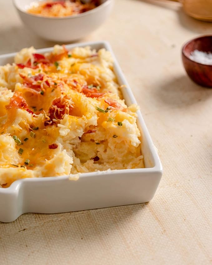 Idaho Shaped Baking Dish Serving Platter or Decorative Tray Charming Porcelain Bakeware Oven Microwave and Dishwasher Safe