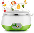 15w Yogurt Maker-Energy Saving,110v Yogurt Starter Machine Automatic Electric 1l Stainless Steel Container,Good Freshness/Transparent Lid,Home Yogurt Incubator For Greek Yogurt,6.74 * 4.33in