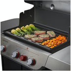 Weber Rust-Resistant Outdoor Griddle Insert for Summit and Genesis 300 Series Gas Grills, Full-Size