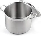 Cooks Standard Stockpots Stainless Steel, 16 Quart Professional Grade Stock Pot with Lid, Silver