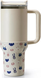 Print Boot for Stanley, Cup Bottom Protector Cover Accessories for Stanley Quencher H2.0 FlowState Tumbler 40oz / Adventure Quencher Tumbler 40oz (Cream)