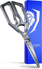 Dalstrong Kitchen Scissors All Purpose- Japanese Stainless Steel - Ambidextrous Kitchen Shears for Food - Detachable - Heavy Duty Scissors Sharp Blade - Herbs, Pizza, Meat Cutting Scissors