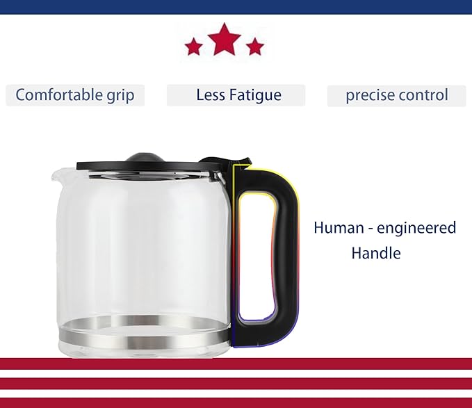 14-Cup Coffee Maker Carafe, Replacement for Ninja DCM201, DCM201CP, DCM201BK 14-Cup PRO Coffee Maker