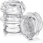 Transparent Coffee Percolator Glass Top Replacement Transparent Glass Knob Top for Percolator Replacement Parts for Coffee Pot Filters,Espresso Machine Parts and Accessories