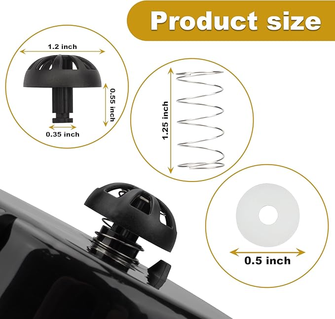 Fits for Mr Coffee Replacement Basket Hamilton Beach Coffee Maker Parts,2-Pack Coffee Machine Brew Basket Bottom Spring Loaded Stopper Kits 990117900 990237500 185774-000-000 112435-000-000