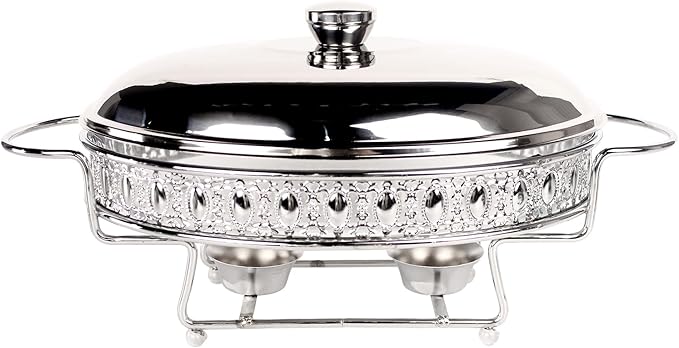 Casserole Dish 11.5" x 8" Glass Baking Dish with Stainless steel Lid and rack, Silver oval 2 Qt Baking Pan For Casserole & Lasagna, Microwave Dishwasher Freezer Oven Safe