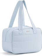 Lunch Bag Women，Freezable Lunch bag，Built-in Ice Pack Small Cooler，Cute Lunch Bags for Women ，Waterproof and Durable，Suitable for Work, Picnics, Travel, and Meal Preparation（Light Blue）