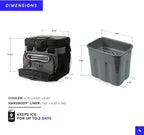 Titan by Arctic Zone 30 Can Zipperless Soft Cooler with HardBody Liner