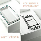 Gomakren 3 Tier Serving Trays Stand Porcelain Serving Platters 12 Inch White Serving Plates Dinner Platters for Appetizer Snack Fruit Cup Cake Server Tray Display Serving Dishes for Entertaining