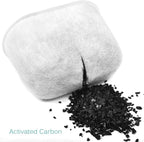 KEEPOW Reusable Coffee Filter Replacement 14 cup Compatible with Cuisinart DCC-3200 DCC-1200 Coffee Maker, Gold Tone Coffee Filter Basket 10 12 14 Cup, 1+6