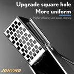 Garlic Press Stainless Steel，Premium Garlic Mincer Tool，Heavy Duty Professional garlic grinder， No Need to Peel Garlic Ginger Crusher，Easy Clean, Dishwasher Safe & Rust-proof