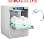 Stainless Steel Dough Hook for KitchenAid 4.5-5 Quart Tilt-Head Stand Mixers, Dishwasher Safe Metal Kneading Bread Hook Attachment for Kitchen Aid