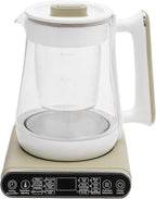 Health Pot, 110V Electric Kettle Tea Maker with Infuser, 1.8L/60.87Oz Large Capacity Glass Kettle & Stew Pot - Multifunctional Tea Maker - 12 Menus