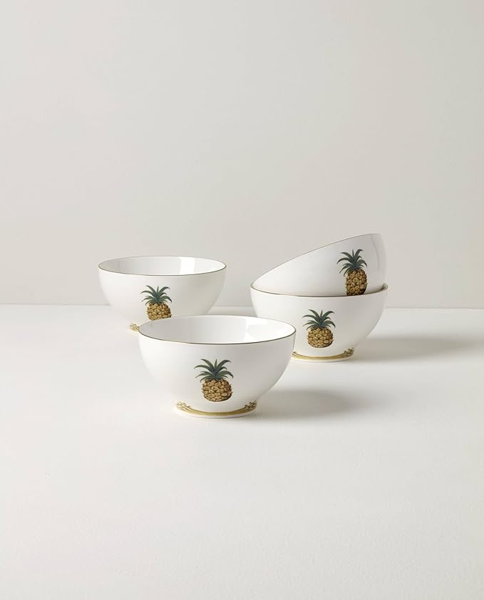 Lenox 897300 British Colonial Bamboo Rice Bowls, Set of 4