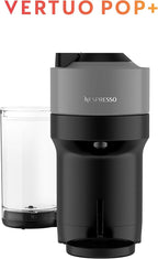 Nespresso Vertuo Pop+ Coffee and Espresso Maker by Breville with Milk Frother, Dark Grey