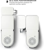 Keurig K-Supreme Single Serve K-Cup Pod Coffee Maker, MultiStream Technology, 4 Brew Sizes, 66oz Dual-Position Removable Reservoir, White