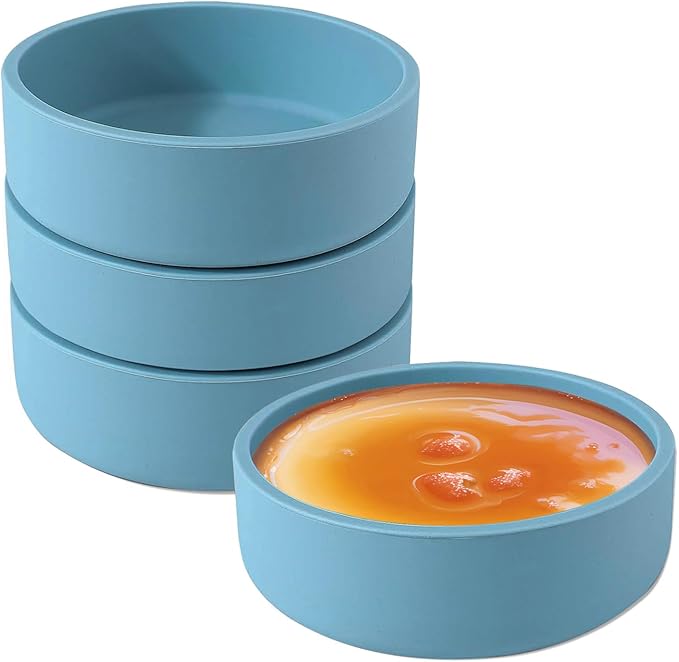 4 Pack Silicone Microwave Egg Cooker Poacher - Nonstick Poached Egg Maker Air Fryer Mold for Breakfast Sandwiches