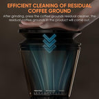 BioloMix Conical Burr Coffee Grinder Electric, Espresso Coffee Grinder with 30 Precise Settings for 1-12 Cups with LCD Screen Display (CG210)