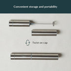 Naoki Matcha Modern Matcha Starter Set - Electric Matcha Whisk and Milk Frother with Single and Double Frother Head, Stainless Steel Spoon, Stainless Steel Sifter