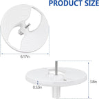 K650 Food Processor Disc Holder for Braun Insert Carrier Food Processor，Replacement Part K600 K700 K750 FP3010 FP3020 FX3030WH