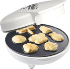 The Original Creepy Crawly Bug Waffle Maker- 7 Fun Different Insect Shaped Pancakes- Includes a Butterfly Lady Bug Bee & More- Electric Nonstick Waffler Iron, Morning Breakfast Treat or Kids Xmas Gift