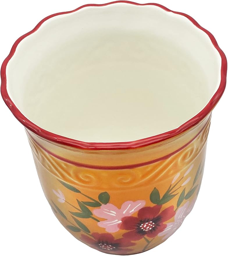 ACK Utensil Holder (Garden) Yellow