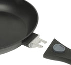 Oster SmartHandle 2-Qt Nonstick Saucepan & 10-Inch Fry Pan with Removable Handle Cookware Set – Oven & Dishwasher Safe, Space-Saving Cookware