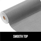 GORILLA GRIP Slip Resistant Drawer and Shelf Liner 2 Pack, Non Adhesive Water Resistant, Easy Clean and Trim, Smooth Surface Liners for Kitchen Cabinet, Shelves, Drawers, Pantry, 20 in x 20 FT, Gray