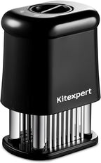 KITEXPERT Meat Tenderizer Tool with 56 Stainless Steel Ultra Sharp Needle Blade, Durable Meat Tenderizer with Safety Lock, Chicken Tenderizer for Beef, Steak, Meat Tenderizer Machine
