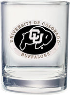 Heritage Pewter Colorado Double Old Fashion | Double Rocks Glass 14 OZ for Liquor | Expertly Crafted Pewter Glass
