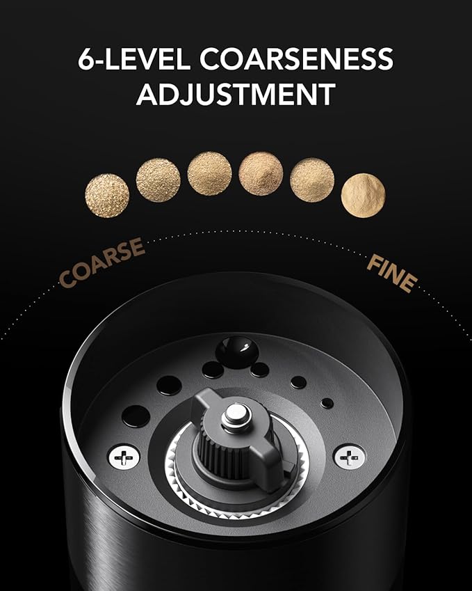 FORLIM Rechargeable Electric Salt and Pepper Grinder Set, Dual-Speed Control, Stainless Steel Automatic Salt & Pepper Mill with Dust Cover, 2 LED Lights, Adjustable Coarseness (2-Pack, Glossy Silver)