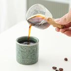 Ceramic Espresso Cups Set of 2 or 4-3oz Demitasse Cups for Coffee & Tea, No Handles, Durable & Dishwasher Safe (green, 2)