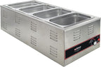 Winco Electric Portable Food Pan Warmer, 1500 W, 120V, 4/3 Size