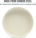 Martha Stewart Gallen 8 Inch Round Nonstick Carbon Steel Cake/Bake Pan - Teal