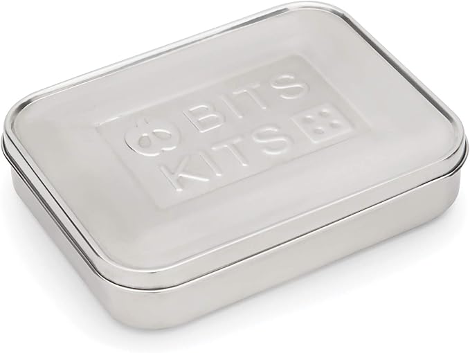 Stainless Steel Bento Box Lunch and Snack Container for Kids and Adults, 5 Sections