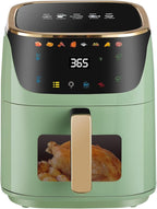 Panana Air Fryer, 8QT Large Capacity Air Fryer, Oilless Healty Cooker Airfryer Oven with 8 Presets, 1500W Air Fryers for Quick Meal, Home Use