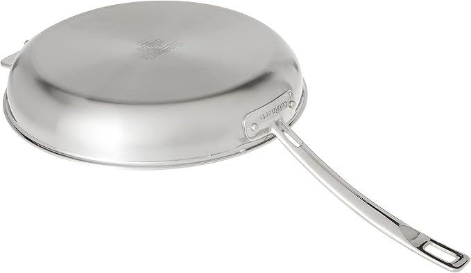 Cuisinart MultiClad Pro 12" w/Helper Handle Skillet, Inch, Non Stick Stainless Steel