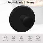 Air Fryer Liner Silicone Magnets 12Pcs, High Temp Resistant Parchment Paper Holder for Magnetic Air Fryers, Secures Disposable Paper Liner Safely, Prevents Burning & Food Covering (12pcs)