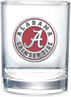 Heritage Pewter University of Alabama Clear 14 oz Glass