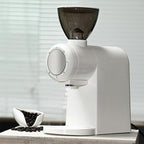 M1004 Electric Coffee Grinder for Home Use with Precise Grinding,48mm Burr,Detachable Funnel Stand, Anti-static Design