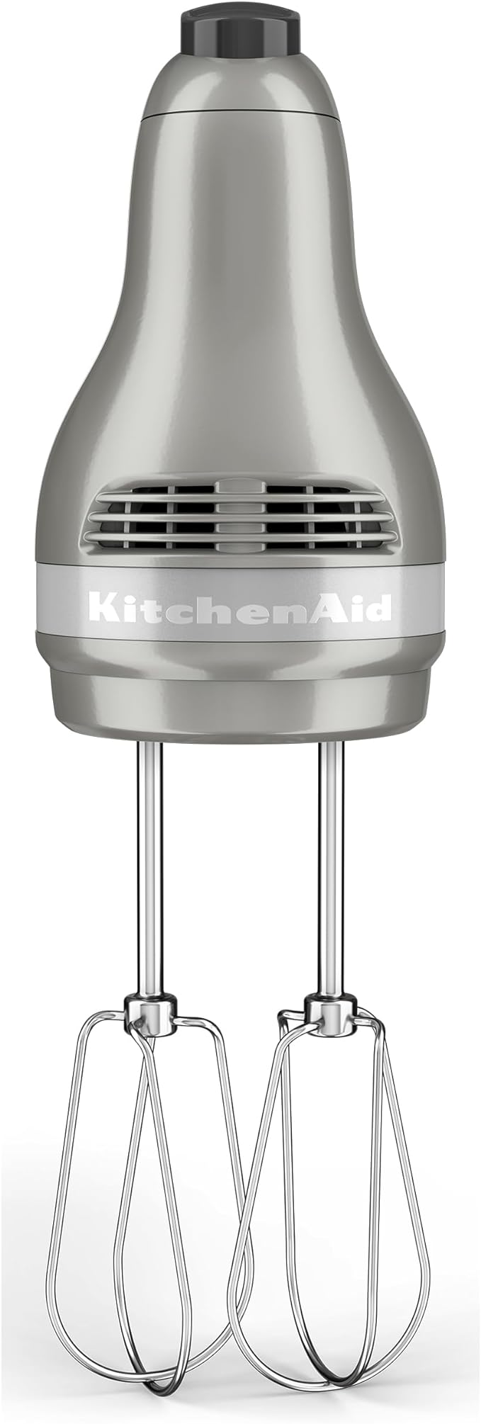 KitchenAid 5 Cup Food Chopper - KFC0516, Contour Silver & 5-Speed Ultra Power Hand Mixer - KHM512, Contour Silver