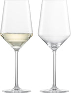 ZWIESEL GLAS Pure Sauvignon Blanc White Wine Glass (Set of 2), Wine Glasses for White Wine, Dishwasher-Safe Tritan Crystal Glasses, Made in Germany (14 Ounce)