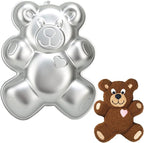 12.8-INCH Bear Cake Pan Mould Aluminum 3D Animal DIY Cake Baking Pan for Birthday, Anniversary, Party, Christmas