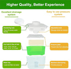 Tofu Press,Adjustable Tofu Press for All Kinds of Tofu and Cheese,Easily Remove Water from Silken/Firm/Extra Firm Tofu,Dishwasher Safe & BPA-Free,Elevate Your Dishes