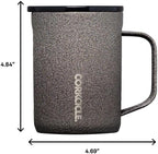 Corkcicle Sport Canteen Insulated Tumbler, Rucksack, 20 oz – Reusable Water Bottle Keeps Beverages Cold for 25 Hours & Hot 12 Hours – Cupholder Friendly Tumbler with Screw-On Cap