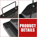 18" x 12" Nonstick Griddle for Gas & Charcoal Grill, Heavy-Duty Flat Top Griddle with Grease Tray for Cooking, Parties & Camping