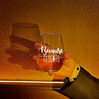 Because Clients Wine Glasses Gift Idea for Hairdresser, Makeup Artist, Nail Tech,Hostess, Social Worker, Realtor, Therapist, Lawyer, Realtor,Coworkers,Birthday Christmas Gifts for Men Women-114