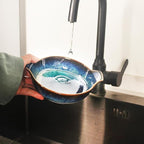 Ceramics Au Gratin baking Dishes Set of 4, Baking Tray Bake ware, 8.6 oz Ramekins, for Pie Pan, Appetizer, Tart, Dessert, Quiche, Oven Small dish, individual dishes, Round 7.5 Inch